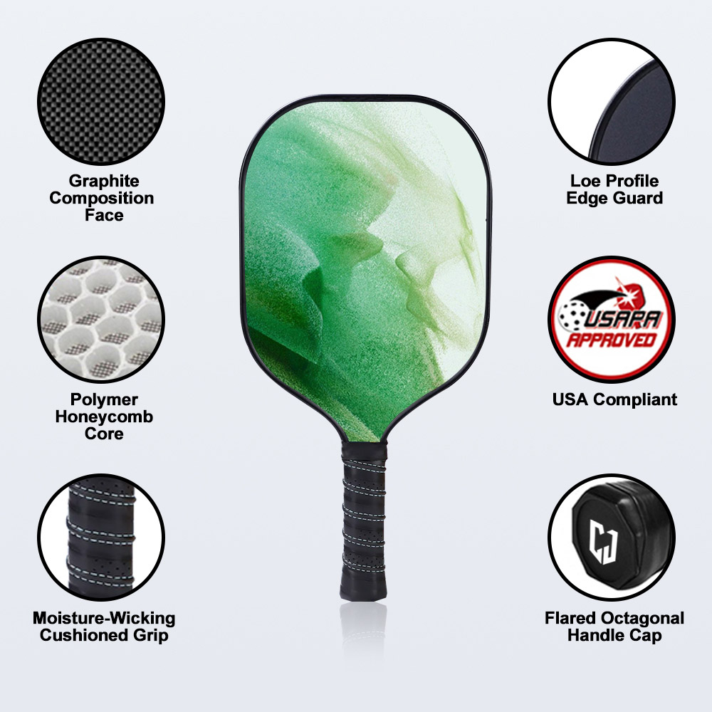 Graphite pickleball paddle